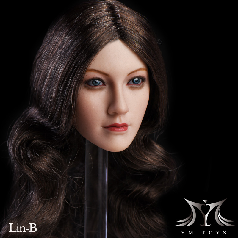 YMTOYS 1/6 Lin-B, Lin-D, Lin-E Lin Headsculpt