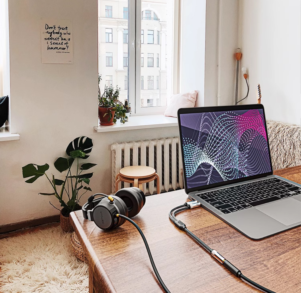 ERTK Gaming Headphone Adapter แจ็คแปลงหูฟังมีไมค์ให้รองรับ PC, Notebook แบบ 2 ช่อง ประกันศูนย์ไทย