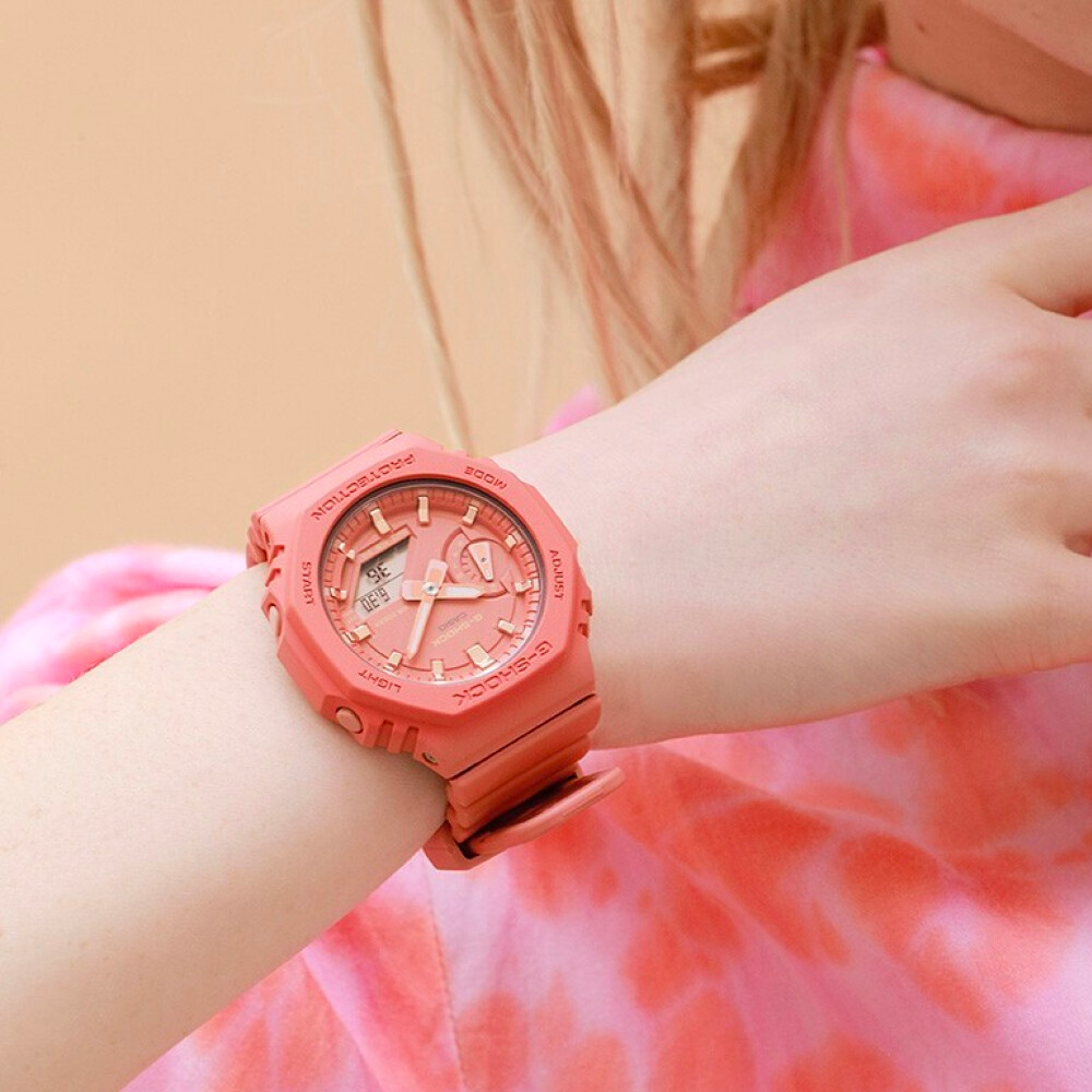 Casio G-Shock Mini นาฬิกาข้อมือผู้หญิง สายเรซิ่น รุ่น GMA-S2100 (GMA-S2100-1A,GMA-S2100-4A,GMA-S2100-4A2,GMA-S2100-7A)