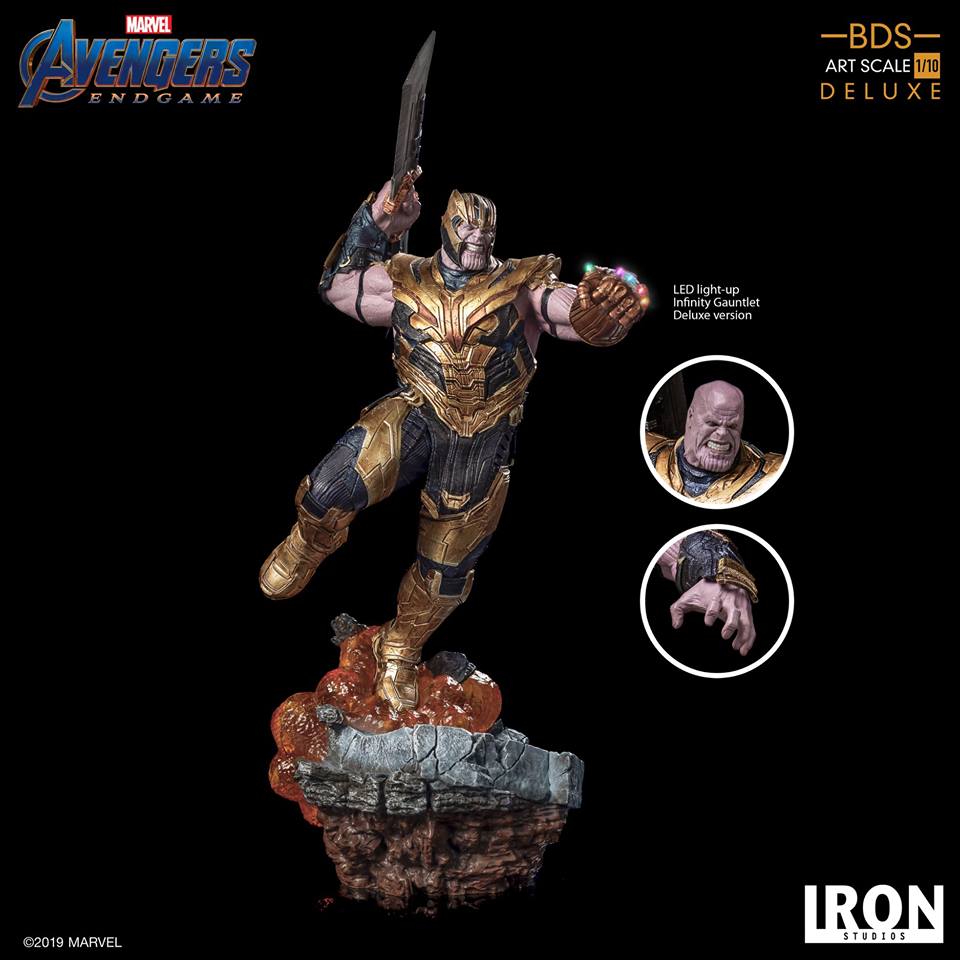 Iron Studios BDS Deluxe Art Scale 1/10 Avengers: Endgame - Thanos