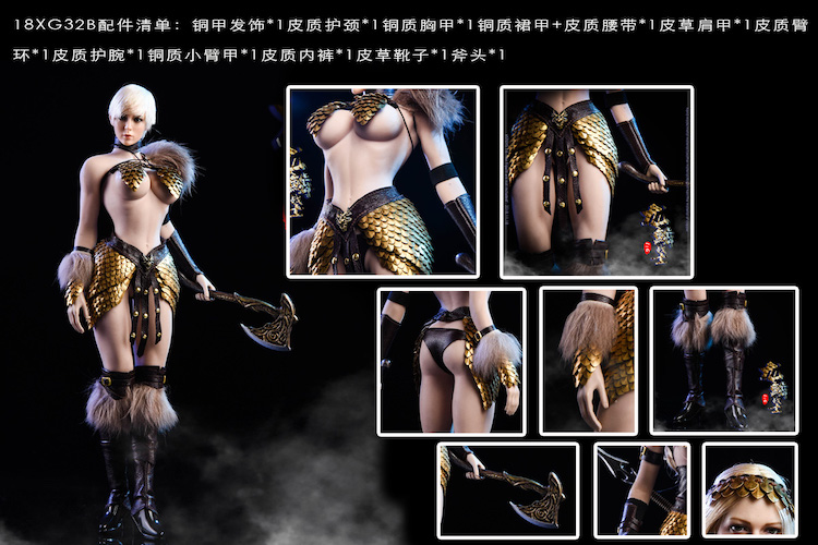 VSTOYS 18XG32B The Dragon Scale Series - Female Warrior