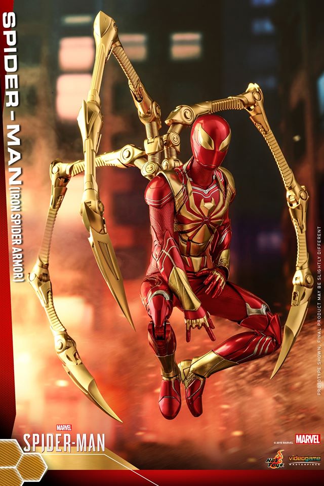 Hot Toys VGM38 Marvel's Spider-Man 1/6 Spider-Man (Iron Spider Armor)