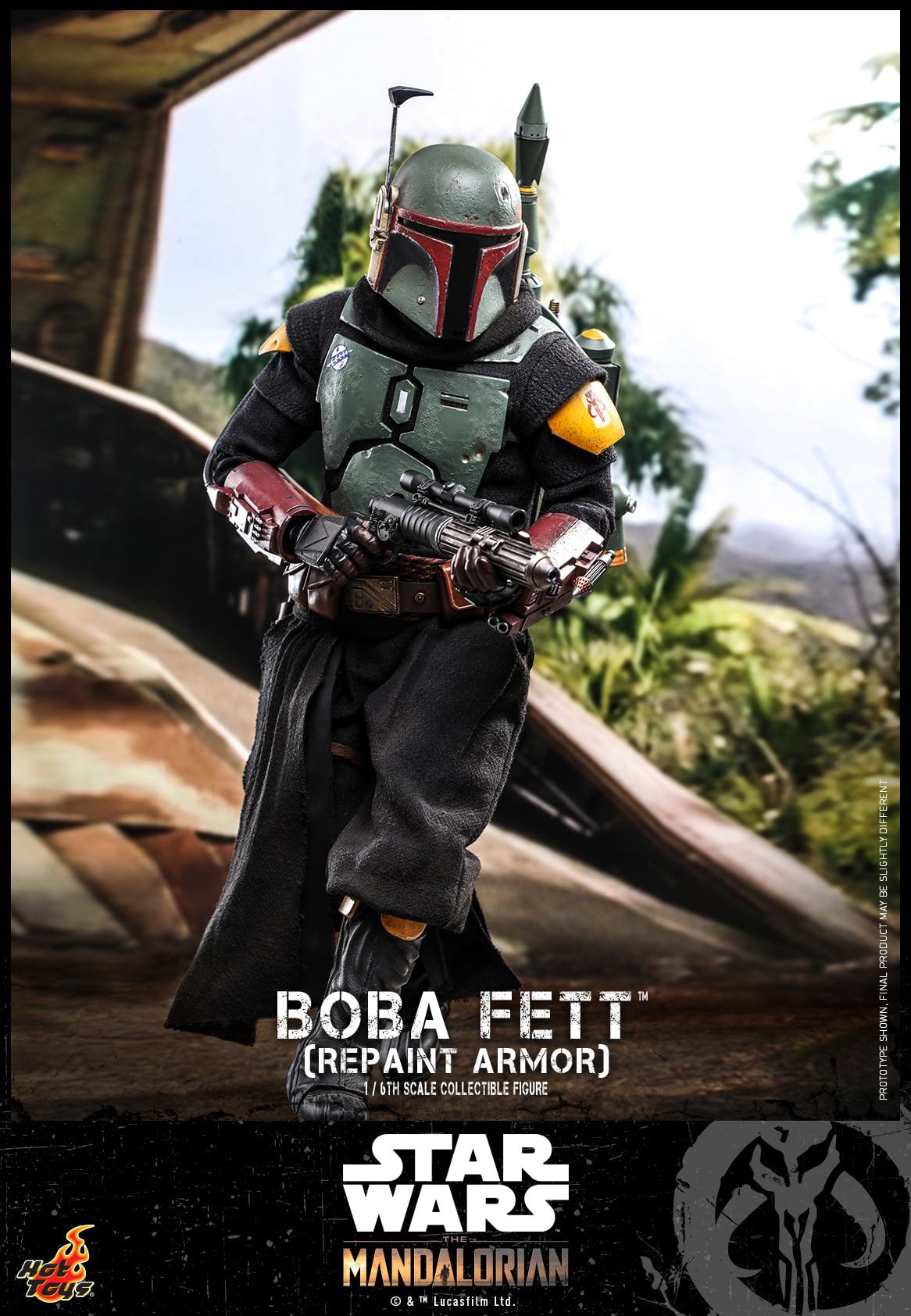 Hot Toys TMS055B 1/6 Star Wars: The Mandalorian™ - Boba Fett (Repaint Armor) (Special Edition)