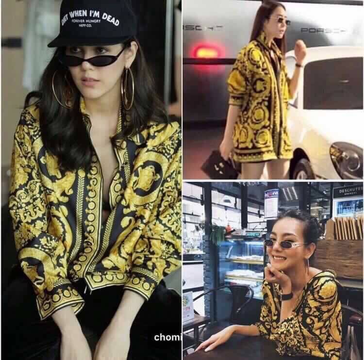 เสื้อเชิ้ตลายVersace