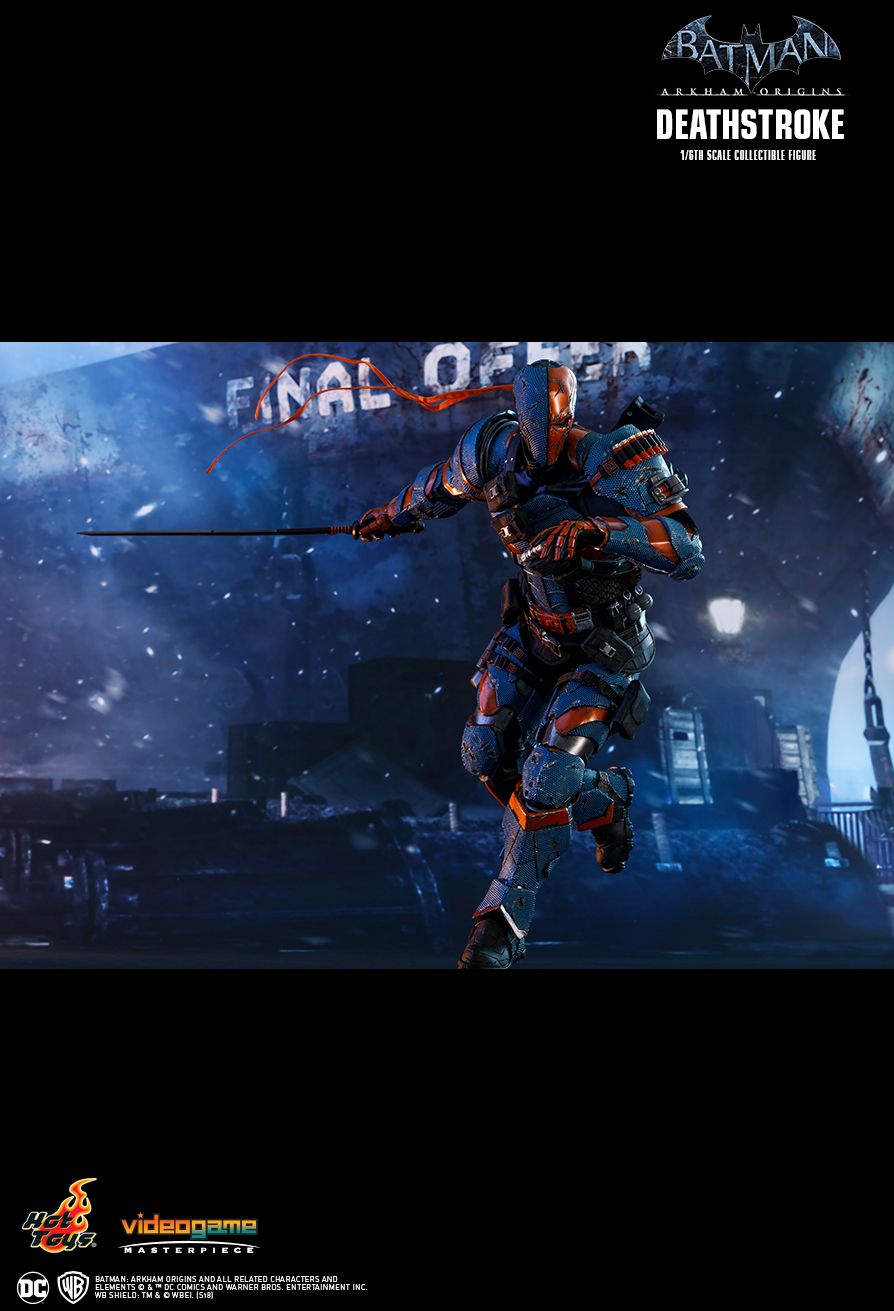 VGM30 BATMAN ARKHAM ORIGINS - DEATHSTROKE