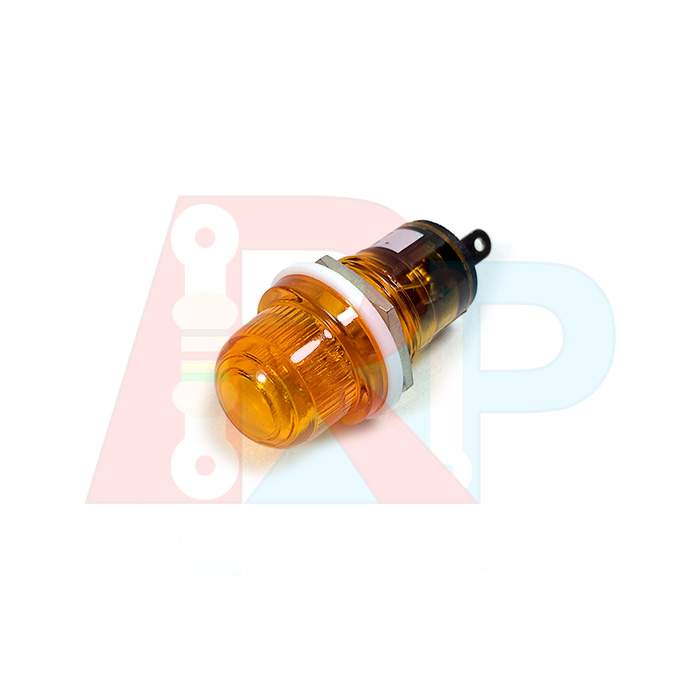 ไฟโชว์ 220vAC สีส้ม ขนาด 15 มิล