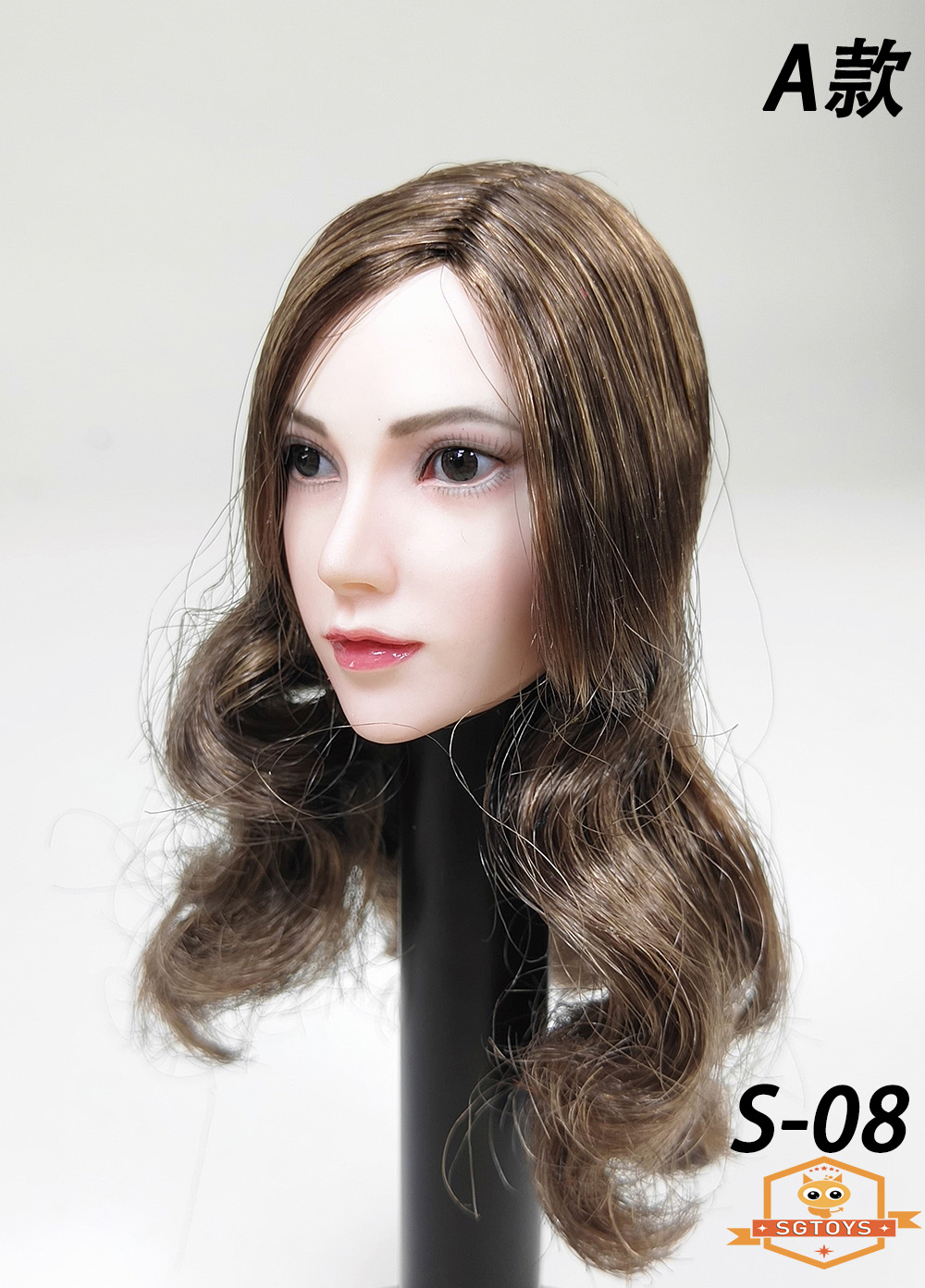 SGTOYS S-08 Female head carving