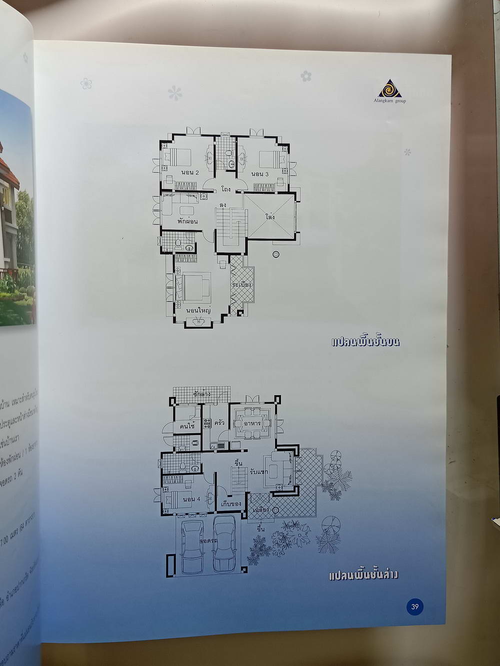 หนังสือมือสอง 224 "รวม 120 แบบบ้านสวย" เล่ม 4 คู่มือสำหรับผู้ที่ต้องการบ้านหลังใหม่ หนังสือรวมแบบบ้านสไตล์ต่างๆ ความหนา 250 หน้า