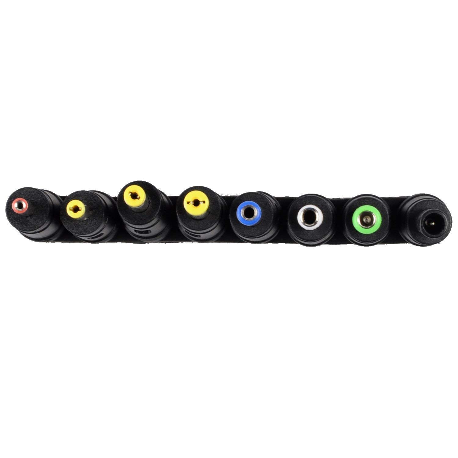 ADE02 ชุดแจ็คแปลงหัว DC Adapter Jack Converter for Notebook จากขนาด (5.5*2.1) เป็น ขนาดต่างๆ ชุด 8 หัว