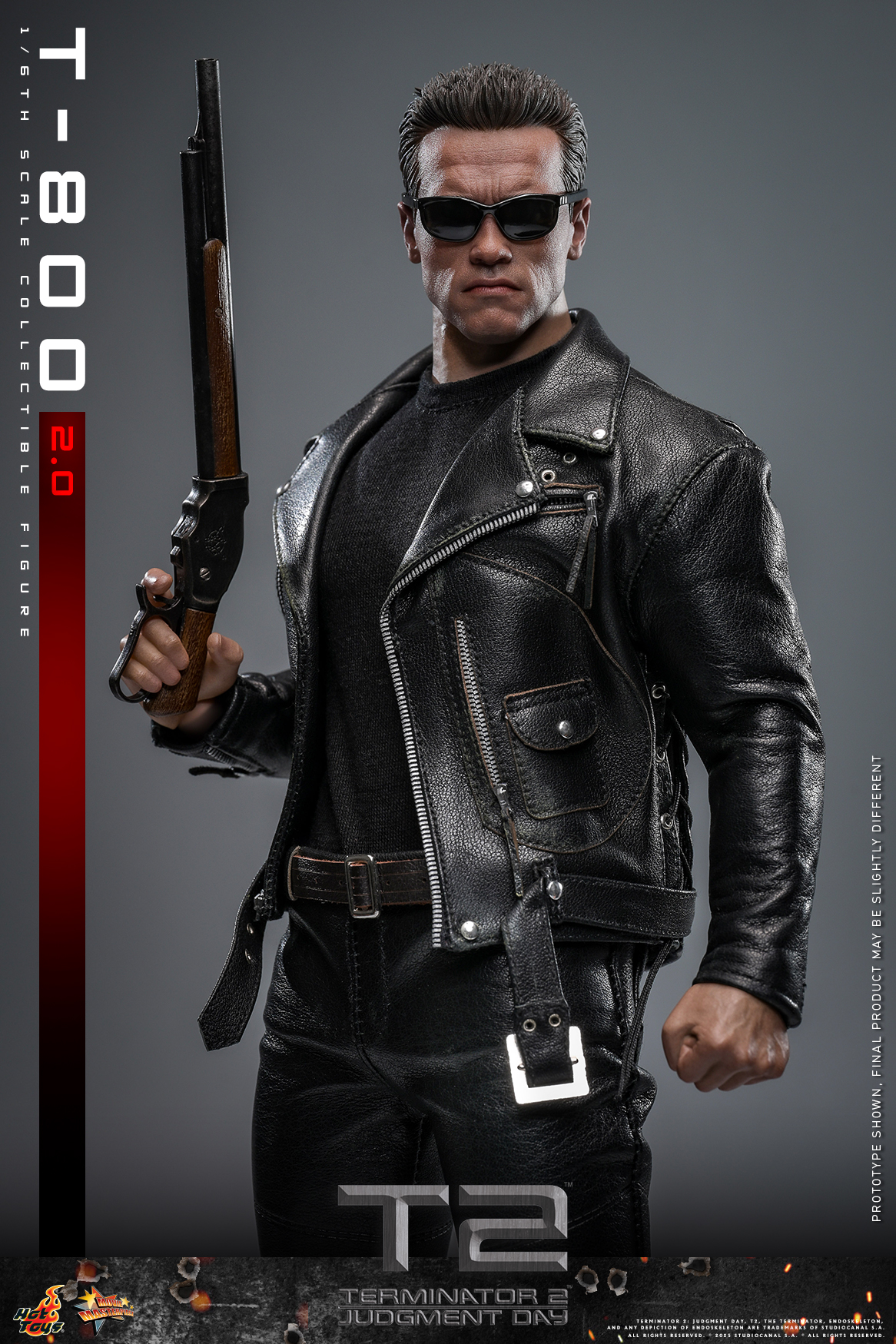 Hot Toys MMS795 Terminator 2: Judgment Day - T-800 (2.0)