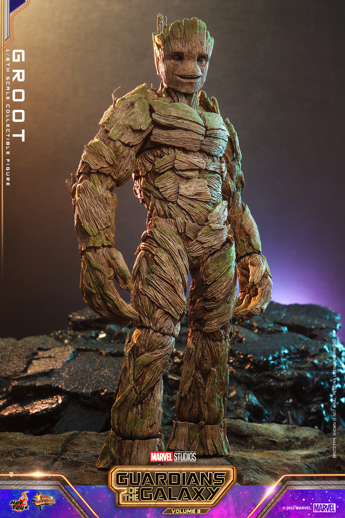Hot Toys MMS706 1/6 Guardians of the Galaxy Vol. 3 - Groot