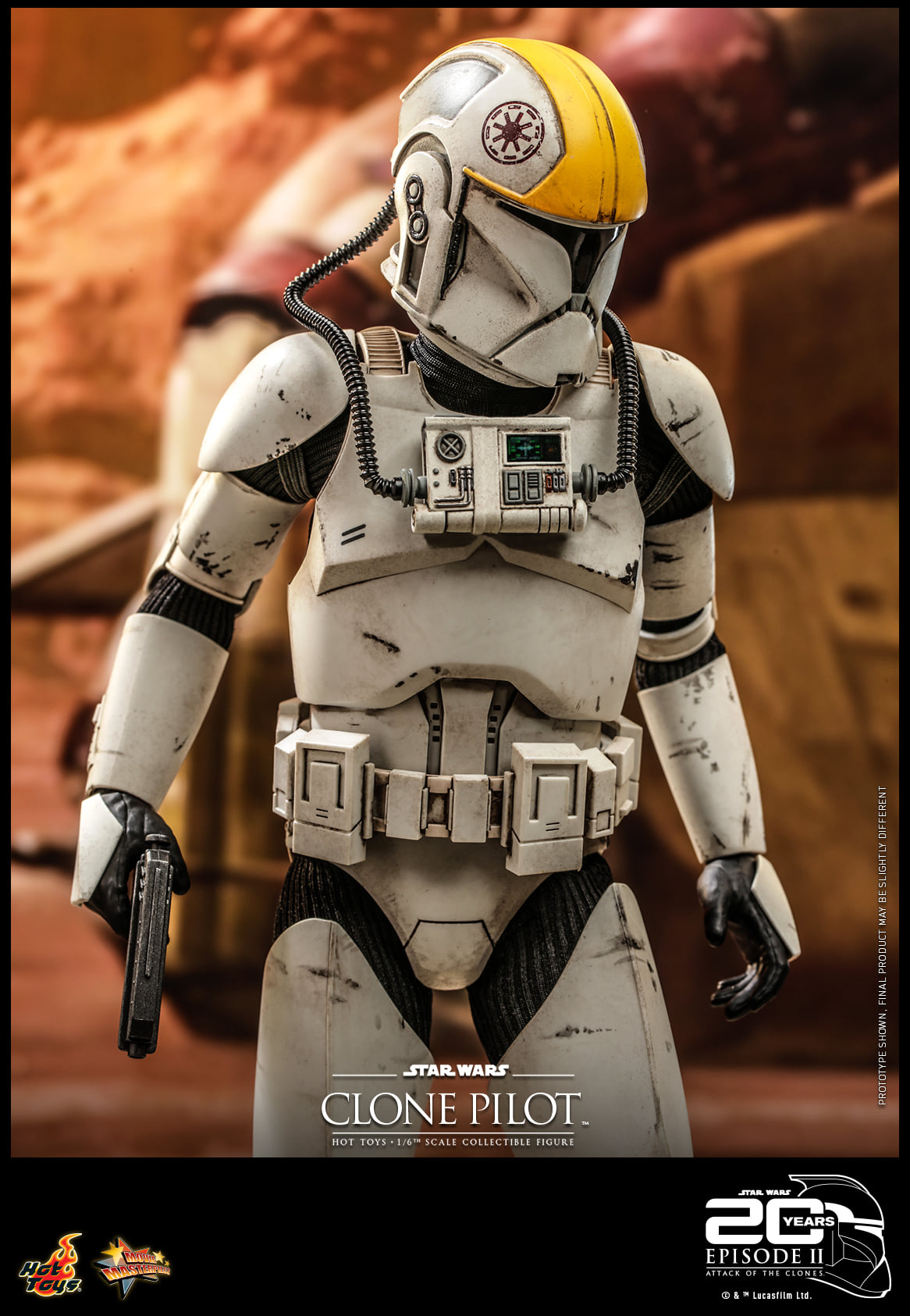 Hot Toys MMS648 1/6 Star Wars Episode II: Attack of the Clones™ - Clone Pilot™