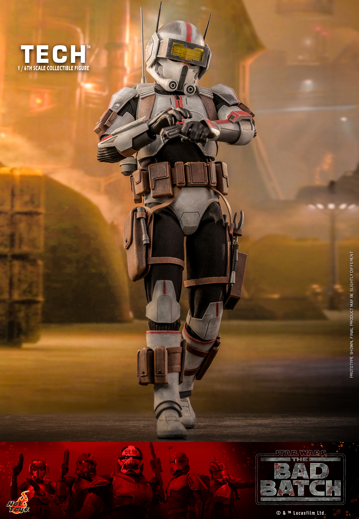 Hot Toys TMS098 1/6 Star Wars: The Bad Batch™ - Tech™