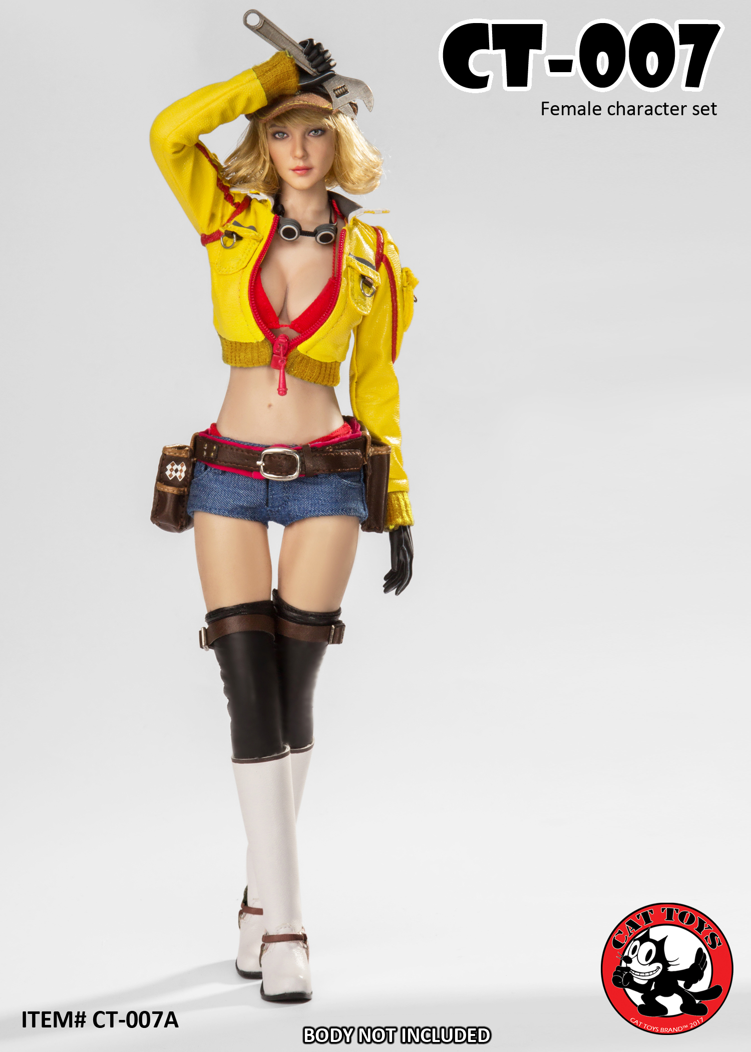 CAT TOYS CT007A / CT007B Repairman suit with head