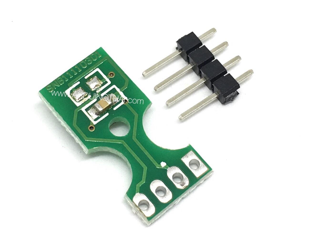 DHT90 SHT10 Digital Temperature and Humidity Sensor Module เซนเซอร์วัดอุณหภูมิและความชื้น สต็อกไทยส่งไว