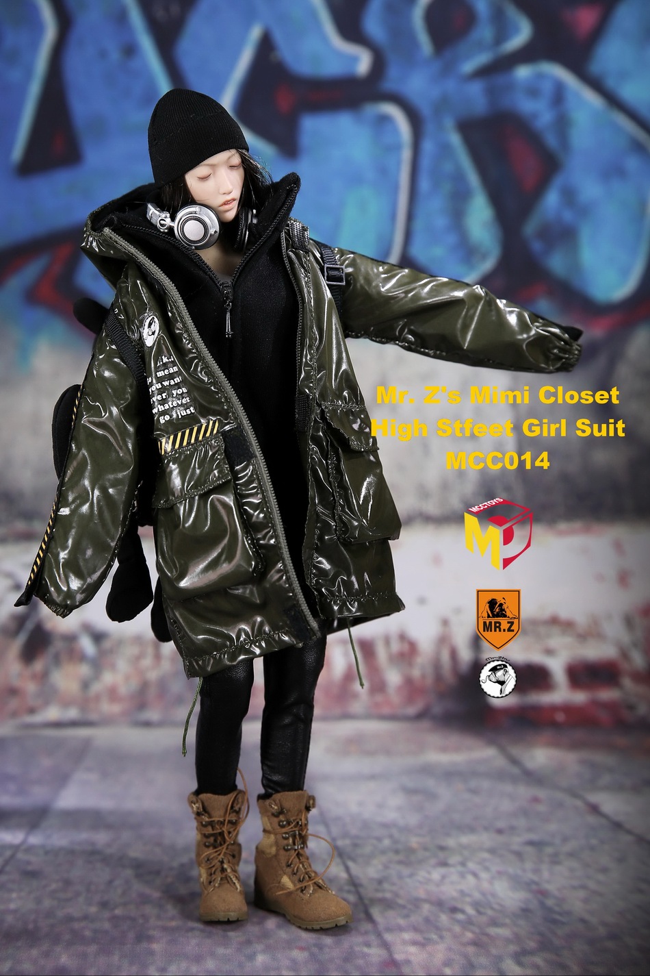 MCCToys x Mr Z’s MCC014 Mini Closet - High Street Girl Suits