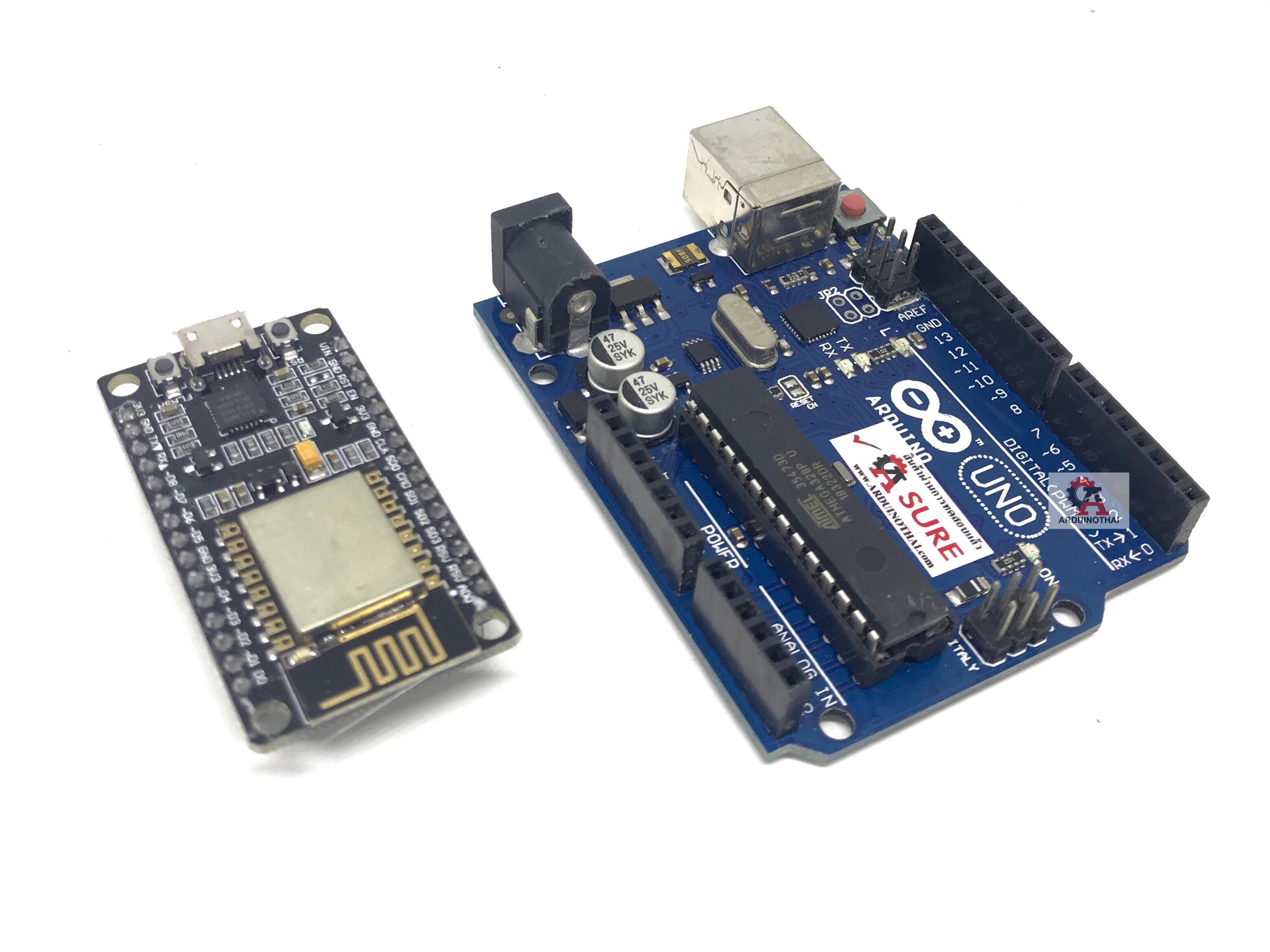 ชุด UNO R3 and NodeMCU V2