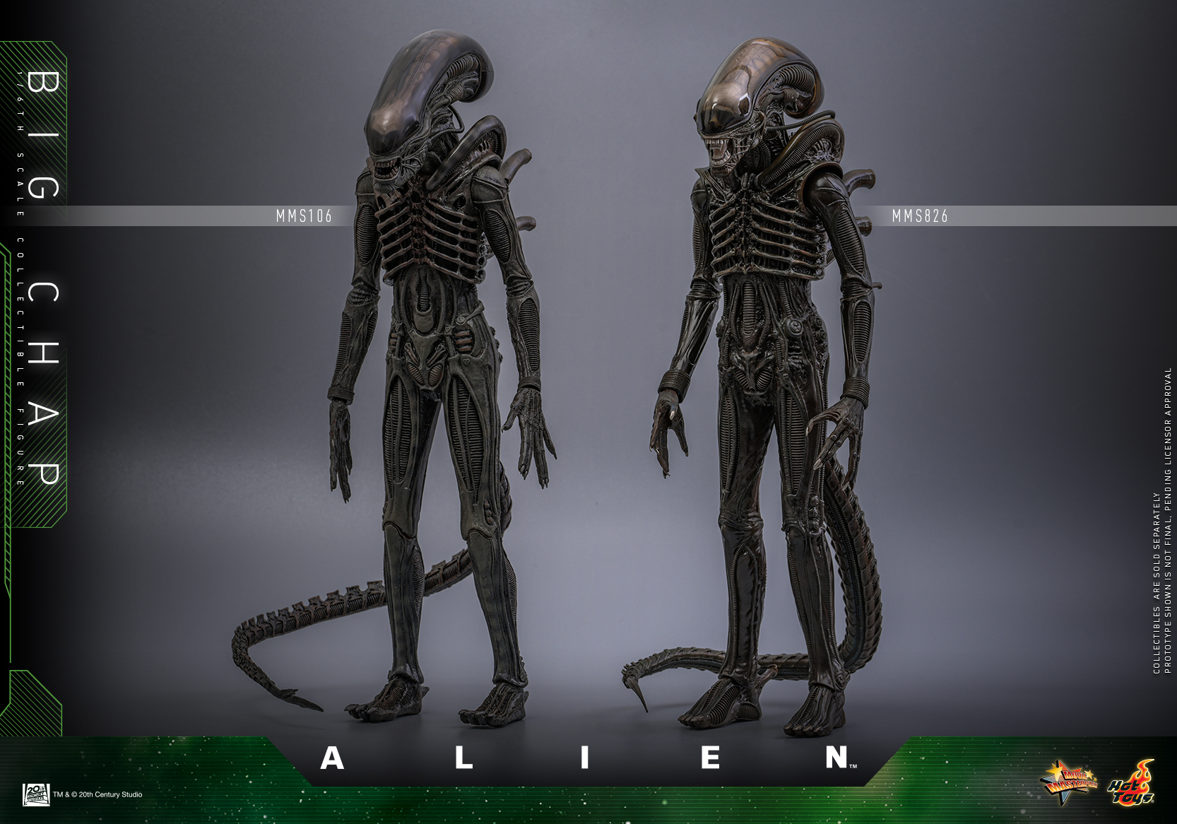 Hot Toys MMS826 Alien - Big Chap