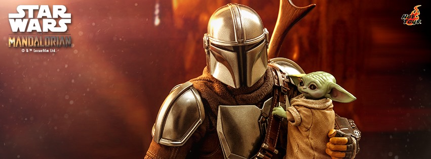 Hot Toys TMS015 The Mandalorian - The Mandalorian and The Child (Deluxe Version)
