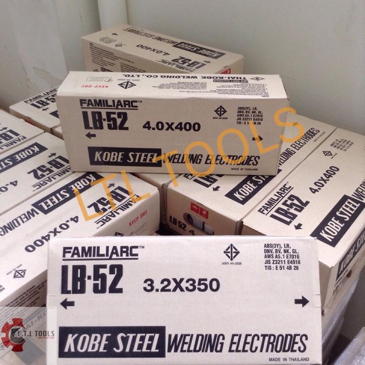 ลวดเชื่อมไฟฟ้า KOBE LB52 (ห่อ 5 กก.)