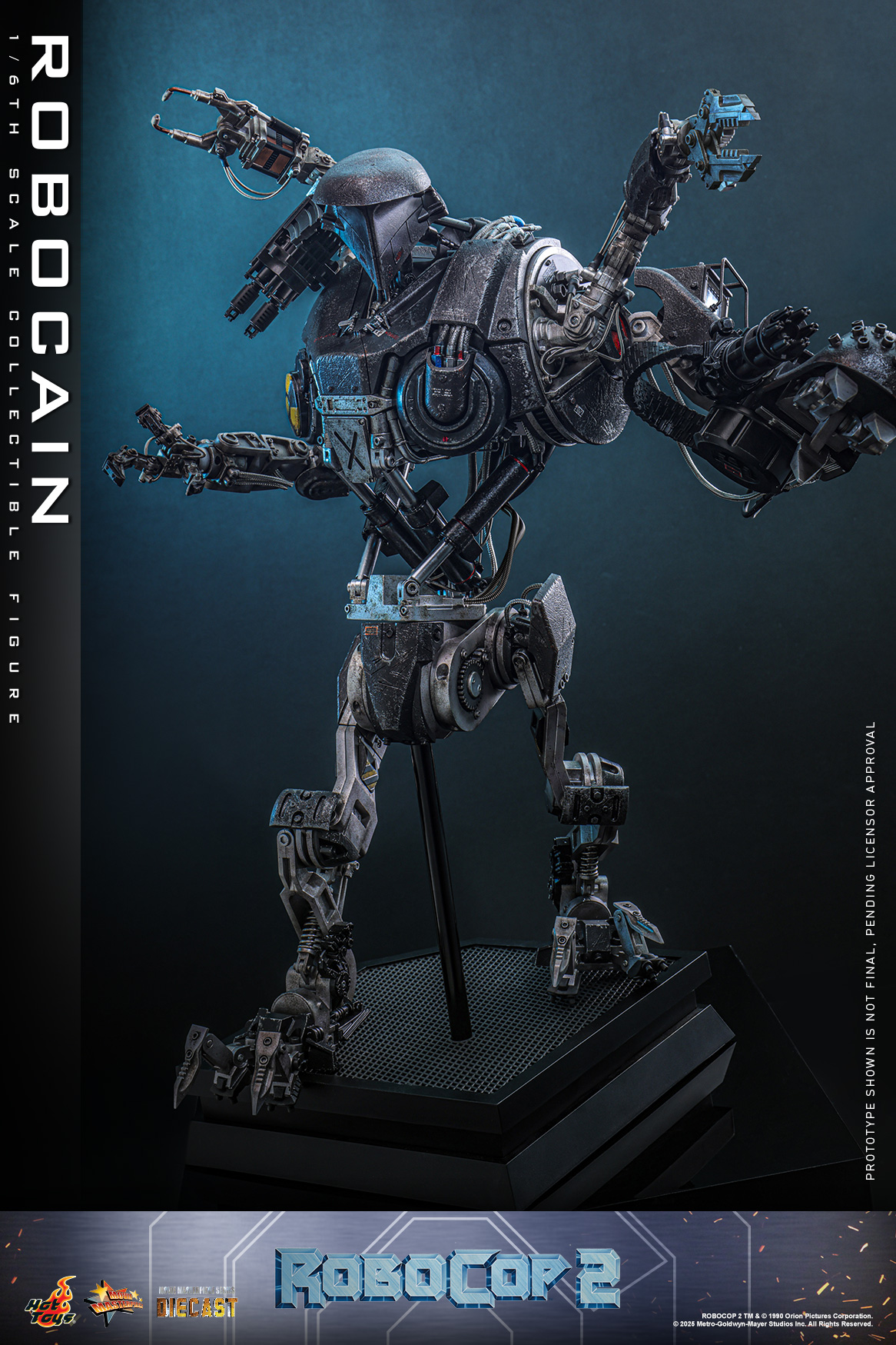 Hot Toys MMS828D75 RoboCop 2 - RoboCain