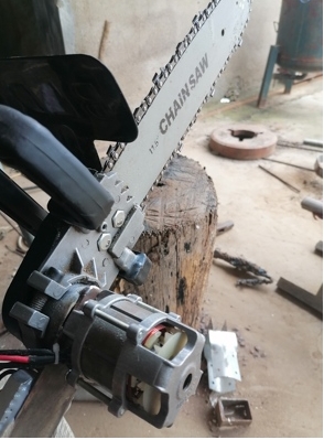 MO35 มอเตอร์บลัสเลสแรงสูง 12-22k RPM สำหรับทำเลื่อยวงเดือน เครื่องตัดหญ้า ใช้ไฟ 12-18-21V เพลา 8 มิล