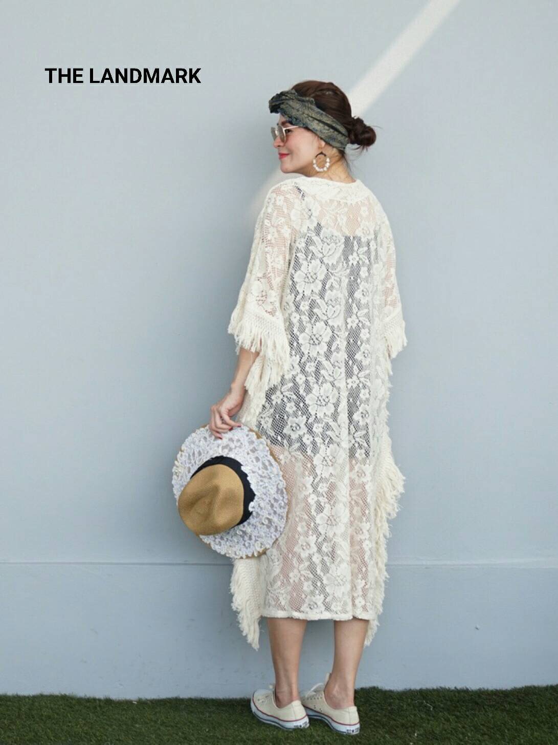 เดรสลูกไม้ใช้ผ้าอย่างดีใส่ไม่คันนะคร้าผ้านิ่มสุดๆ ระบายพู่รอบข้างทั้งตัว ใส่ชิวๆบอกเลยปังแน่นอน