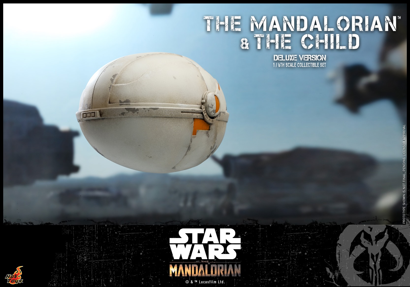 Hot Toys TMS015 The Mandalorian - The Mandalorian and The Child (Deluxe Version)