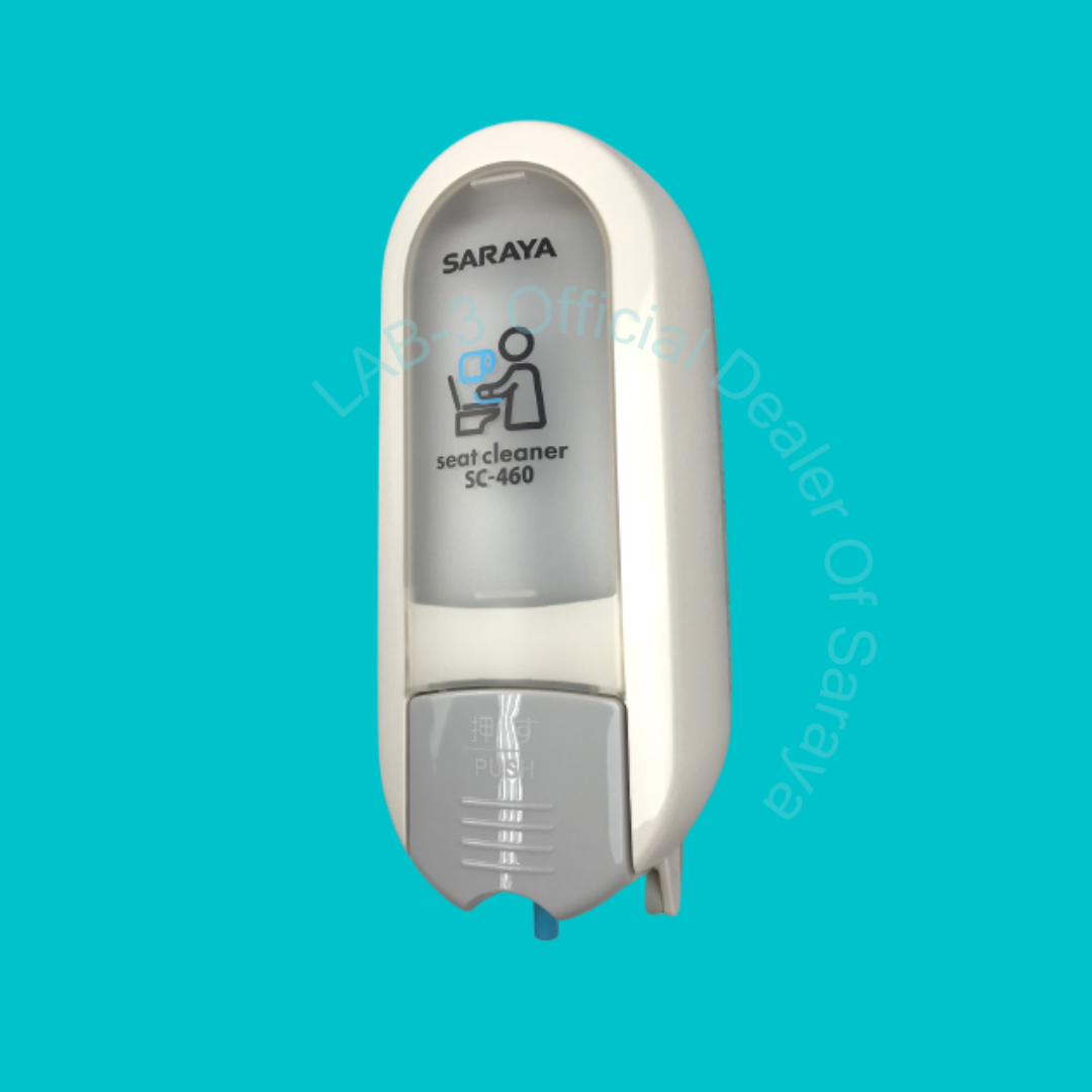 SARAYA เครื่องจ่ายน้ำยาเช็ดโถสุขภัณฑ์ ชนิดมือกด รุ่น SC-460 ขนาด 450 ML