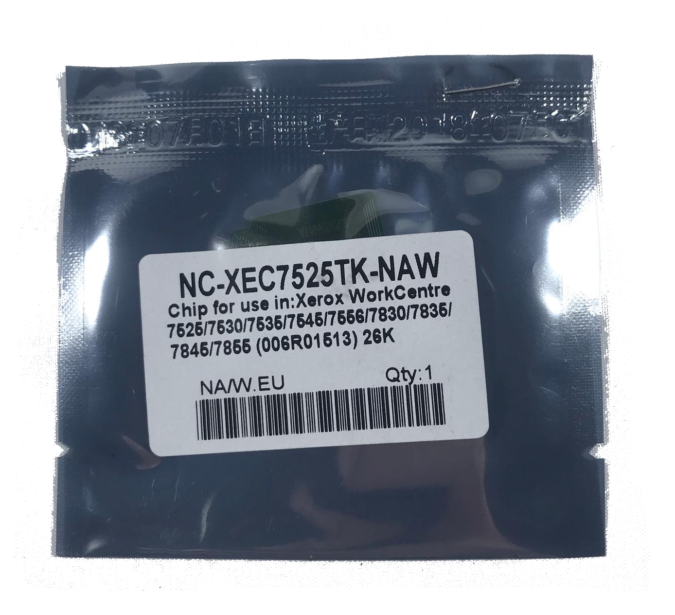 Chip Toner for use in Fuji xerox 7525,7530,7535,7545,7556,7835,7845,7855