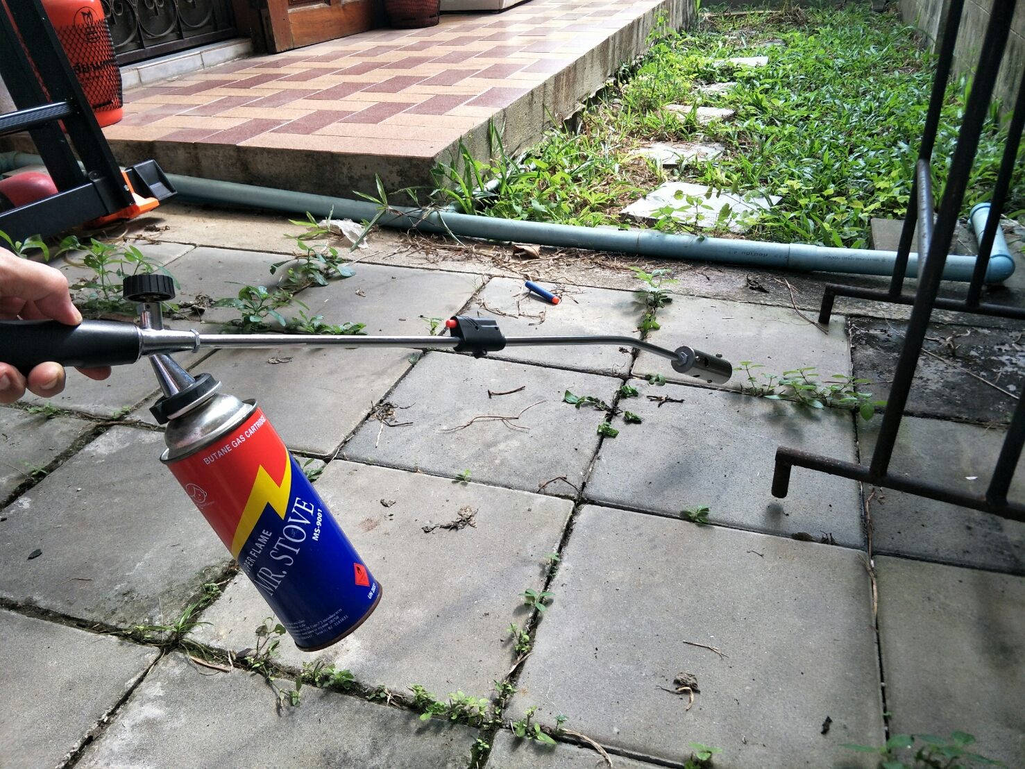 OT93 หัวพ่นแก๊สกำจัดวัชพืช *** ไม่รวมแก๊สกระป๋อง