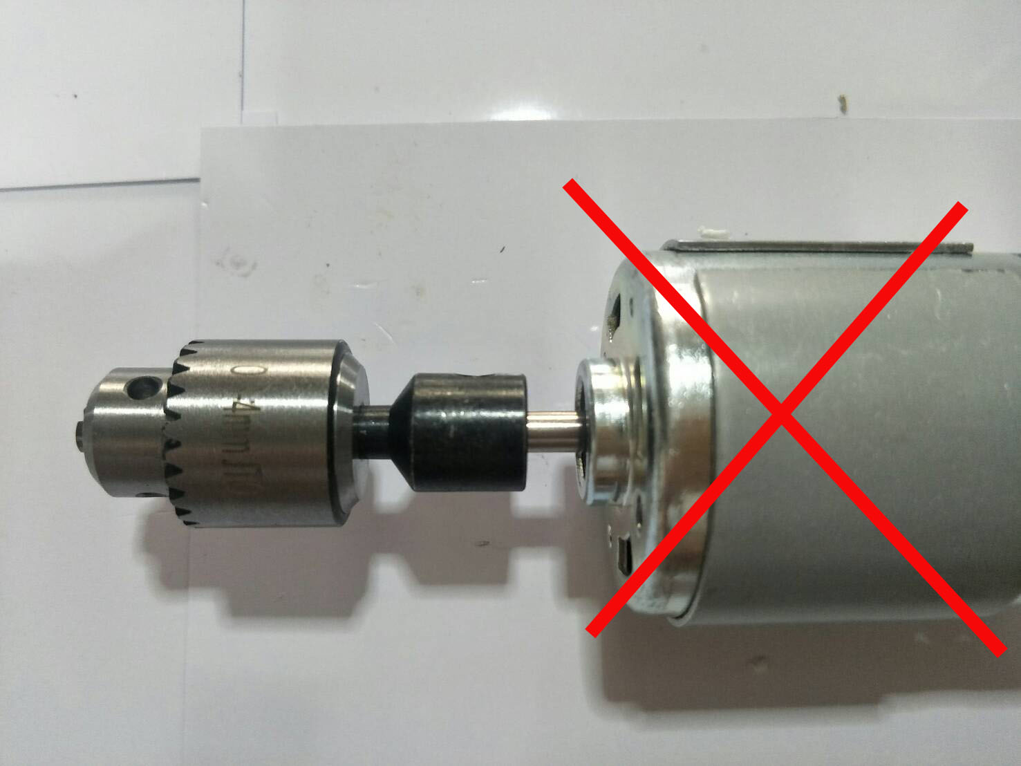 CH16 หัวจับสว่านจิ๋ว 0.3-4 มิล เพลาสำหรับมอเตอร์เพลา 5 มิล RS775 หรืออื่นๆ DIY