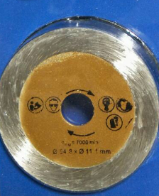 DG08 ชุดใบตัด ขนาด 55 มิล ตัดไม้/กระเบื้อง/เหล็ก พร้อมแกน 6 มิลแปลงใส่สว่าน