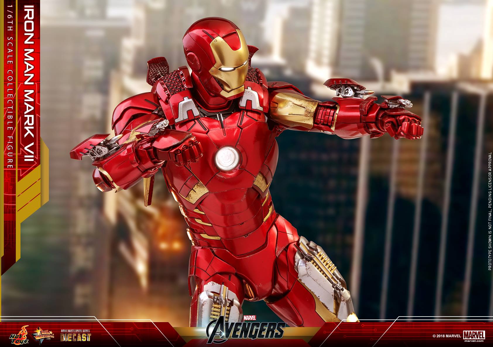 Hot Toys MMS500D27 THE AVENGERS - IRON MAN MARK VII