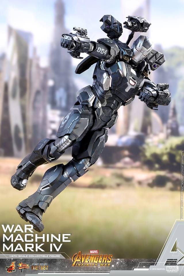 Hot Toys MMS499D26 AVENGERS: INFINITY WAR - WAR MACHINE MARK IV