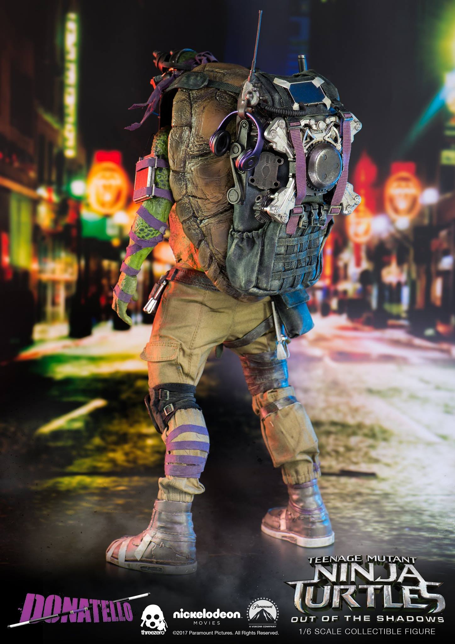 ThreeZero 3Z0030 1/6 TMNT: Out of the Shadows - Raphael and