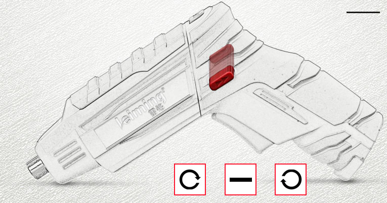 SCP04 ชุดไขควงไฟฟ้าคุณภาพสูง Leming 4.2v USB Charge Li-ion Battery