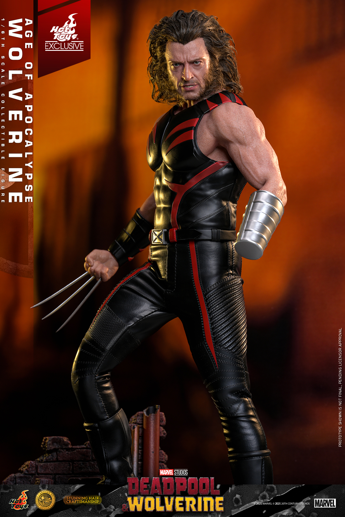 Hot Toys MMS819AE Deadpool & Wolverine - Age of Apocalypse Wolverine (Artisan Edition) [Hot Toys Exclusive]