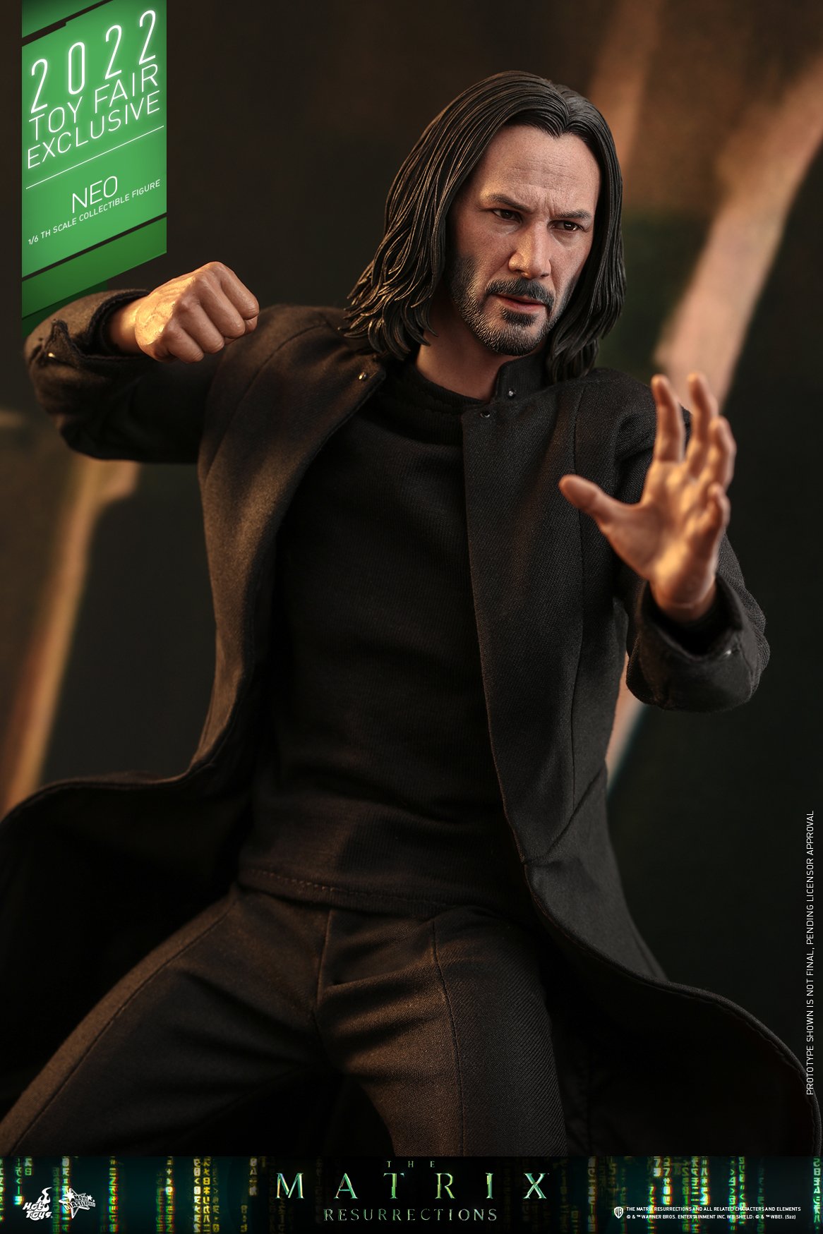 Hot Toys MMS657 1/6 The Matrix Resurrections - Neo [Toy Fair Exclusive]