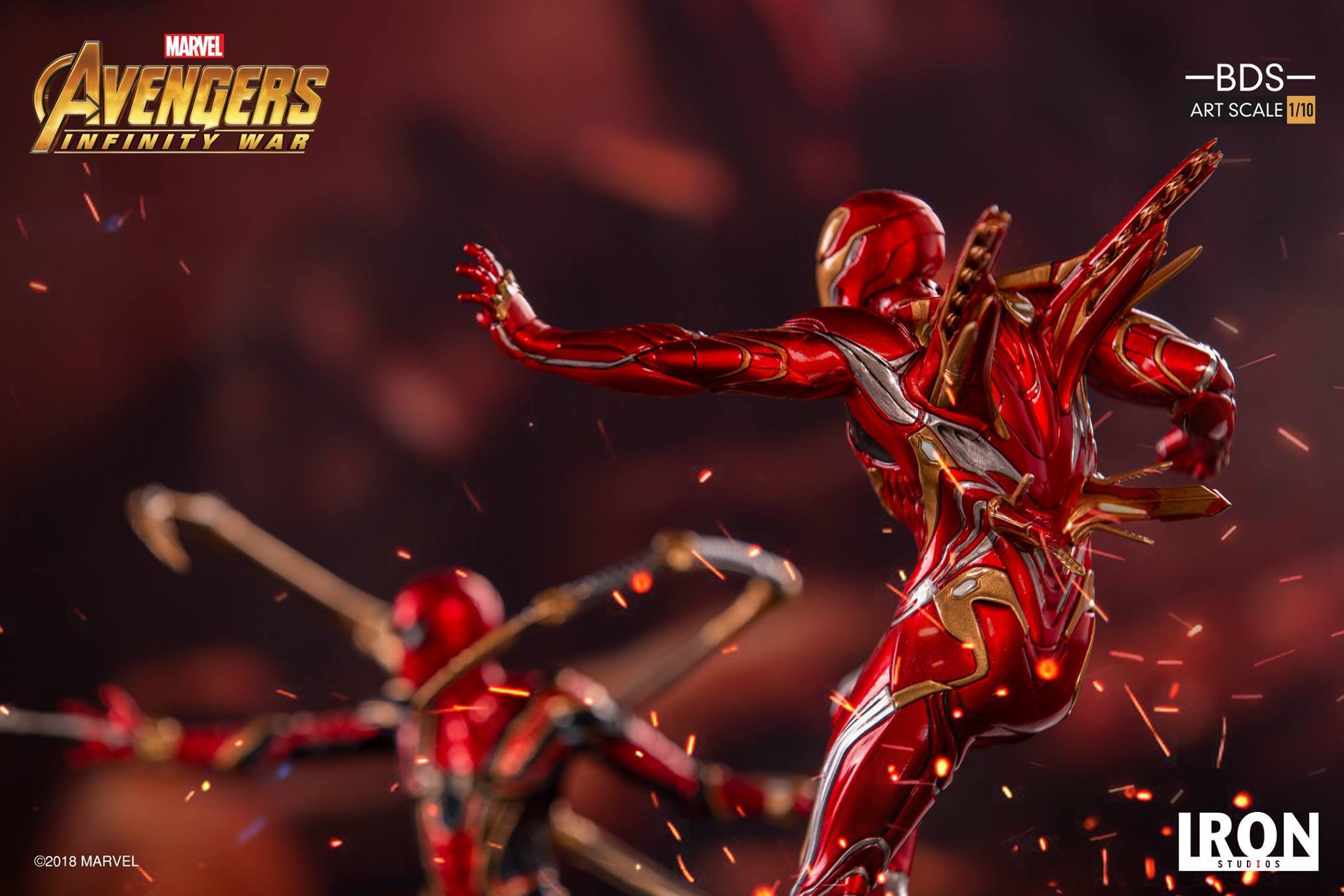 Iron Studios BDS Art Scale 1/10 Avengers: Infinity War - Iron Man MK.50