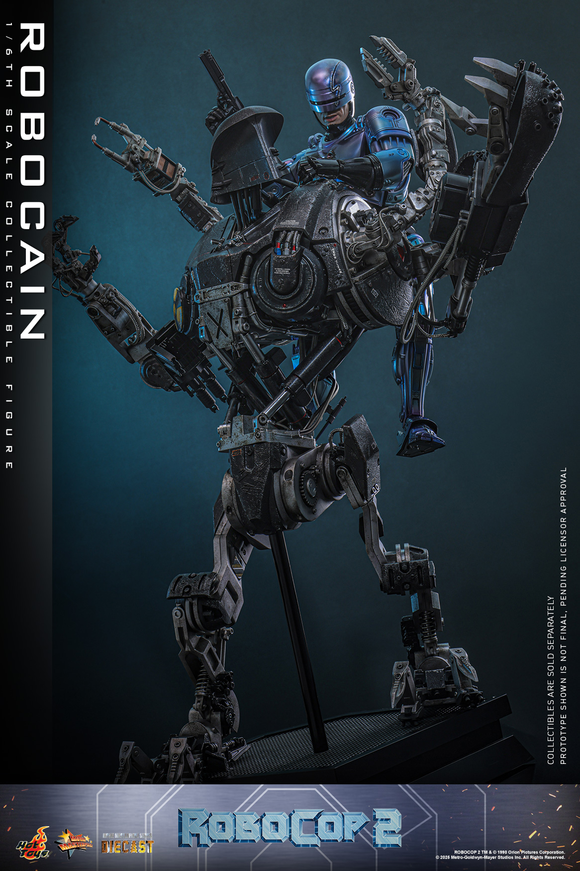 Hot Toys MMS828D75 RoboCop 2 - RoboCain