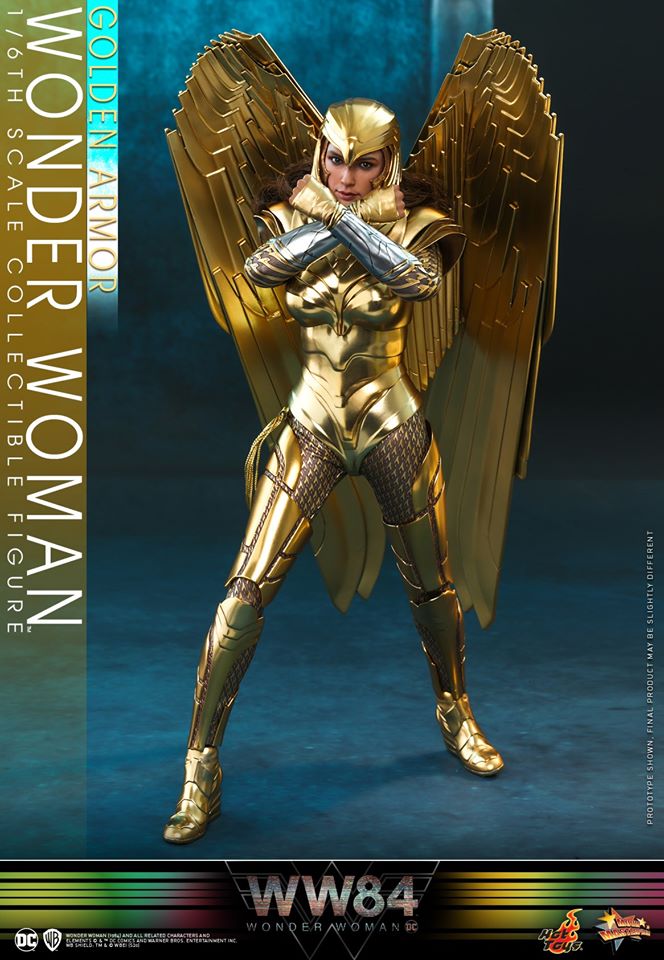Hot Toys MMS577 Wonder Woman 1984 1/6 Golden Armor Wonder Woman
