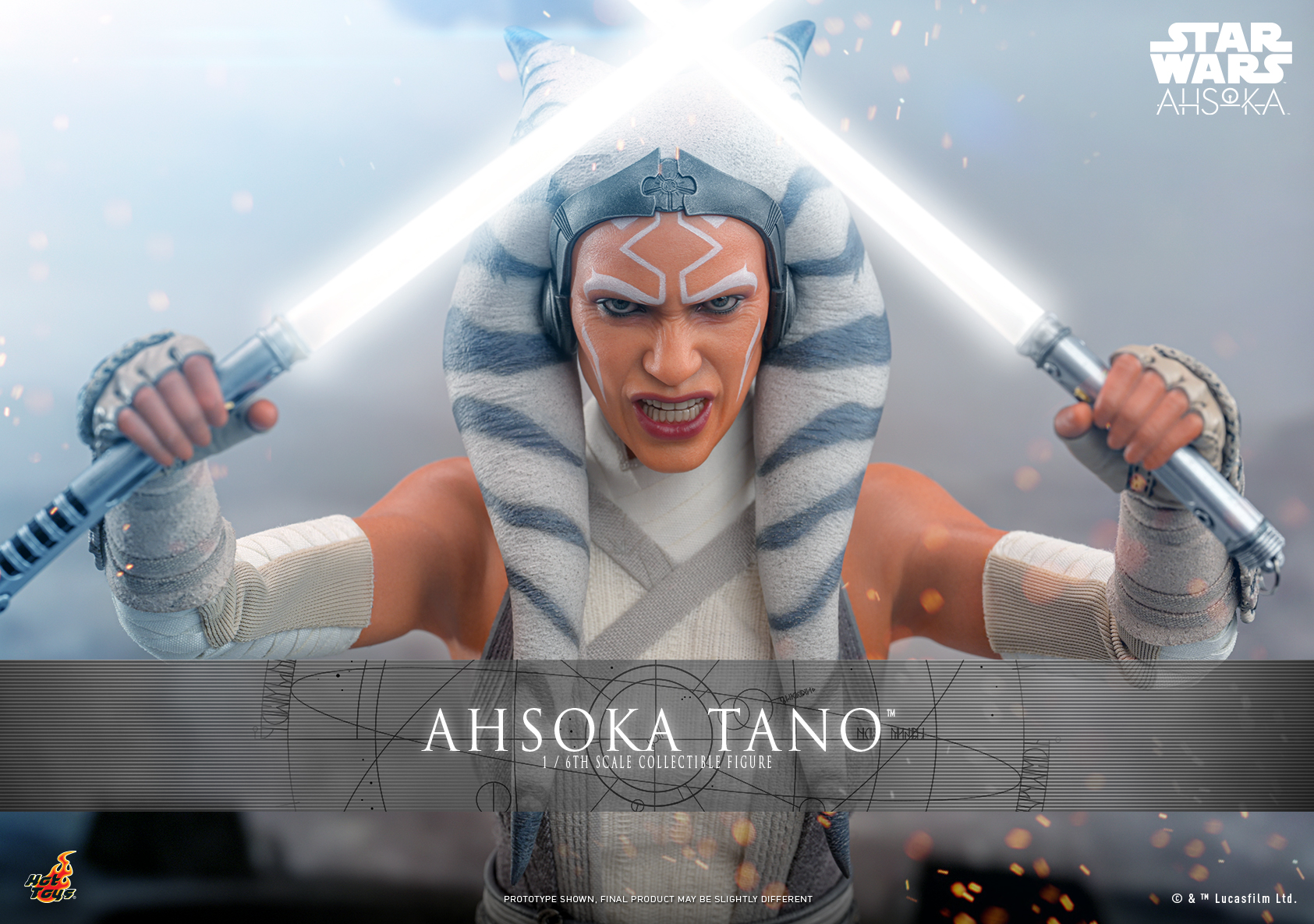 Hot Toys TMS118 1/6 Star Wars: Ahsoka™ - Ahsoka Tano™