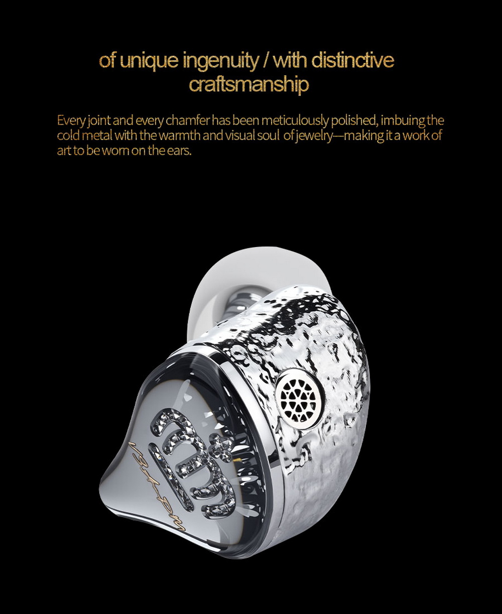 Ear Acoustic Audio VSA-PM Crown หูฟัง IEMs ไดรเวอร์ Planar แบบสามช่องแม่เหล็ก ไดอะแฟรมอะลูมิเนียม ประกันศูนย์ไทย