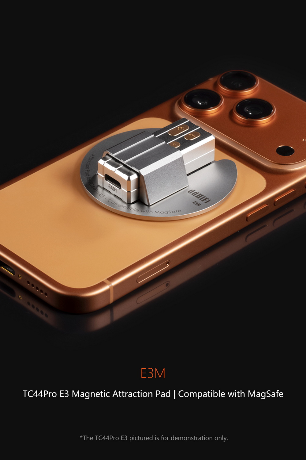 DD E3M แผ่นยึดแม่เหล็กสำหรับ DD TC44Pro E3 ใช้งานร่วมกับ MagSafe ได้ ประกันศูนย์ไทย