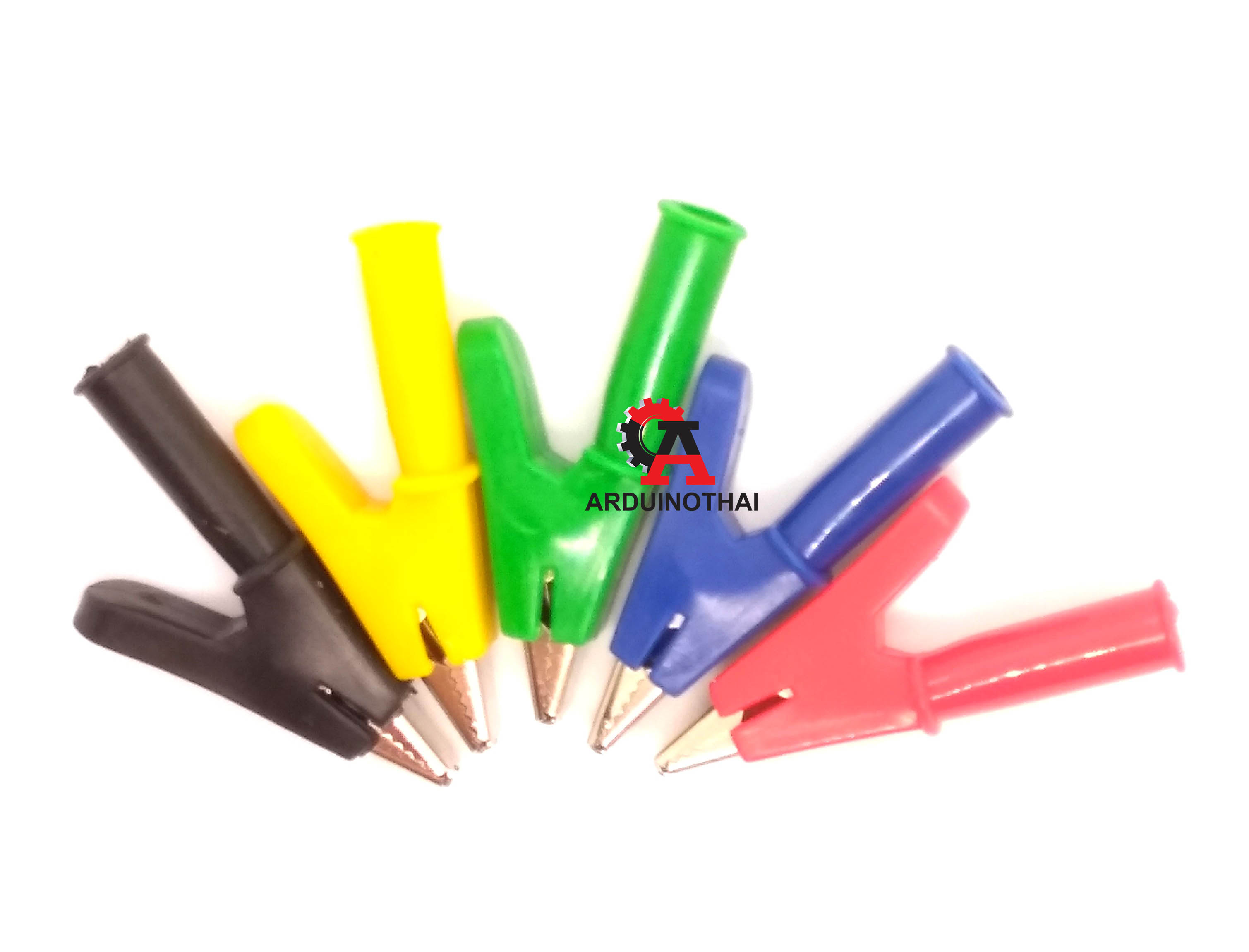 คลิปปากจระเข้ สำหรับ banana 4 mm