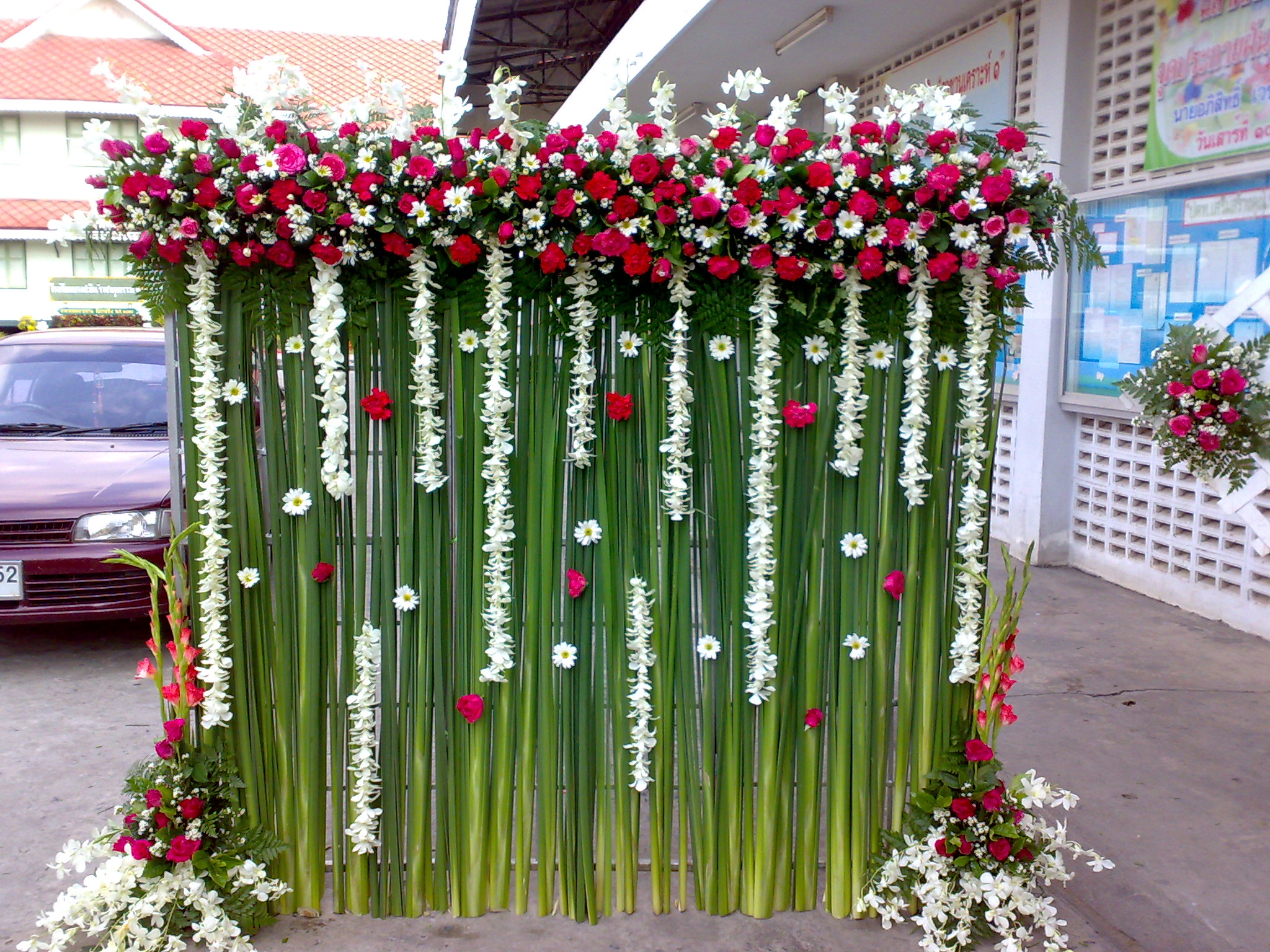 ซุ้มถ่ายรูป ธีมงาน ชมพู