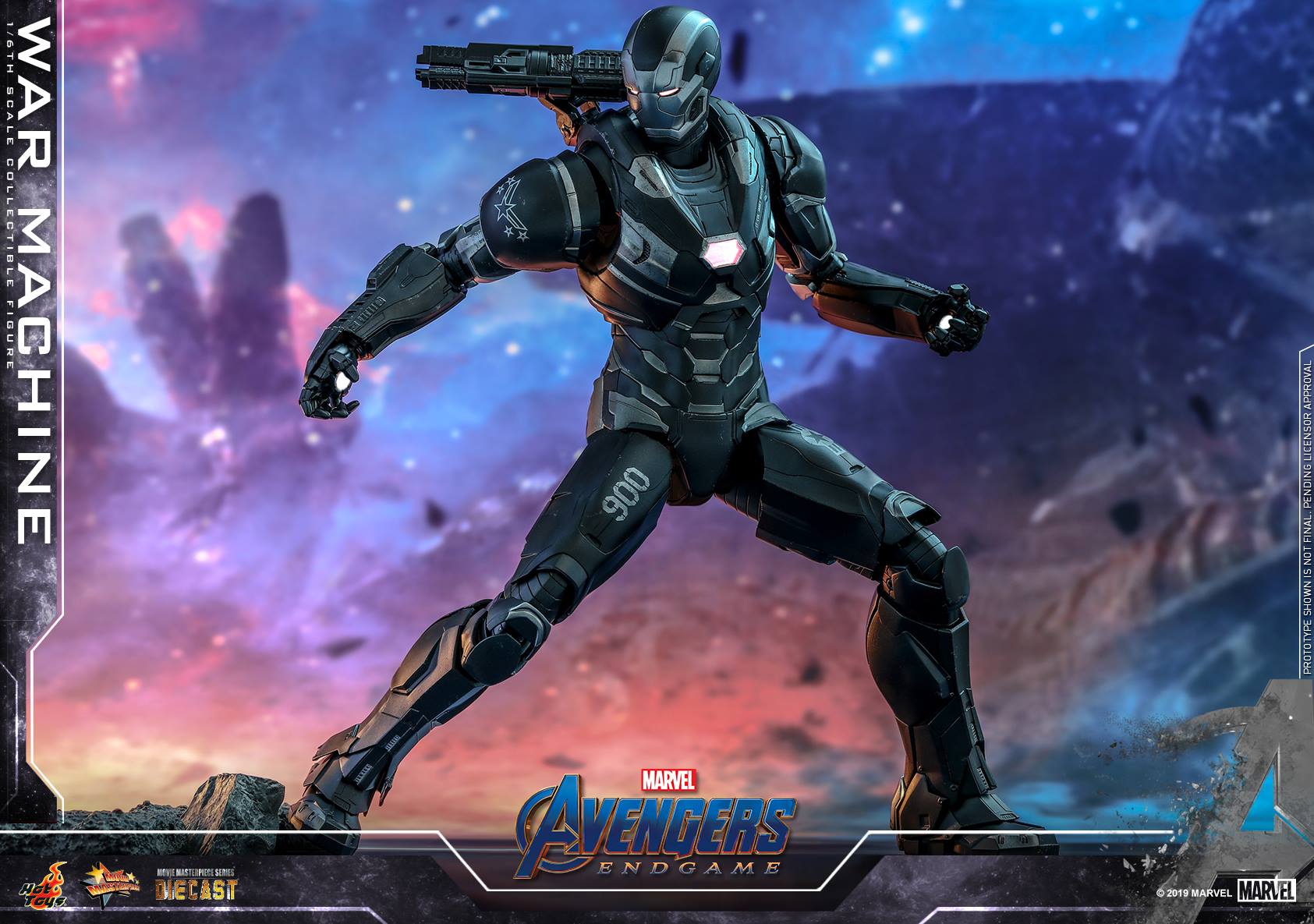 Hot Toys MMS530D31 Avengers: Endgame - War Machine