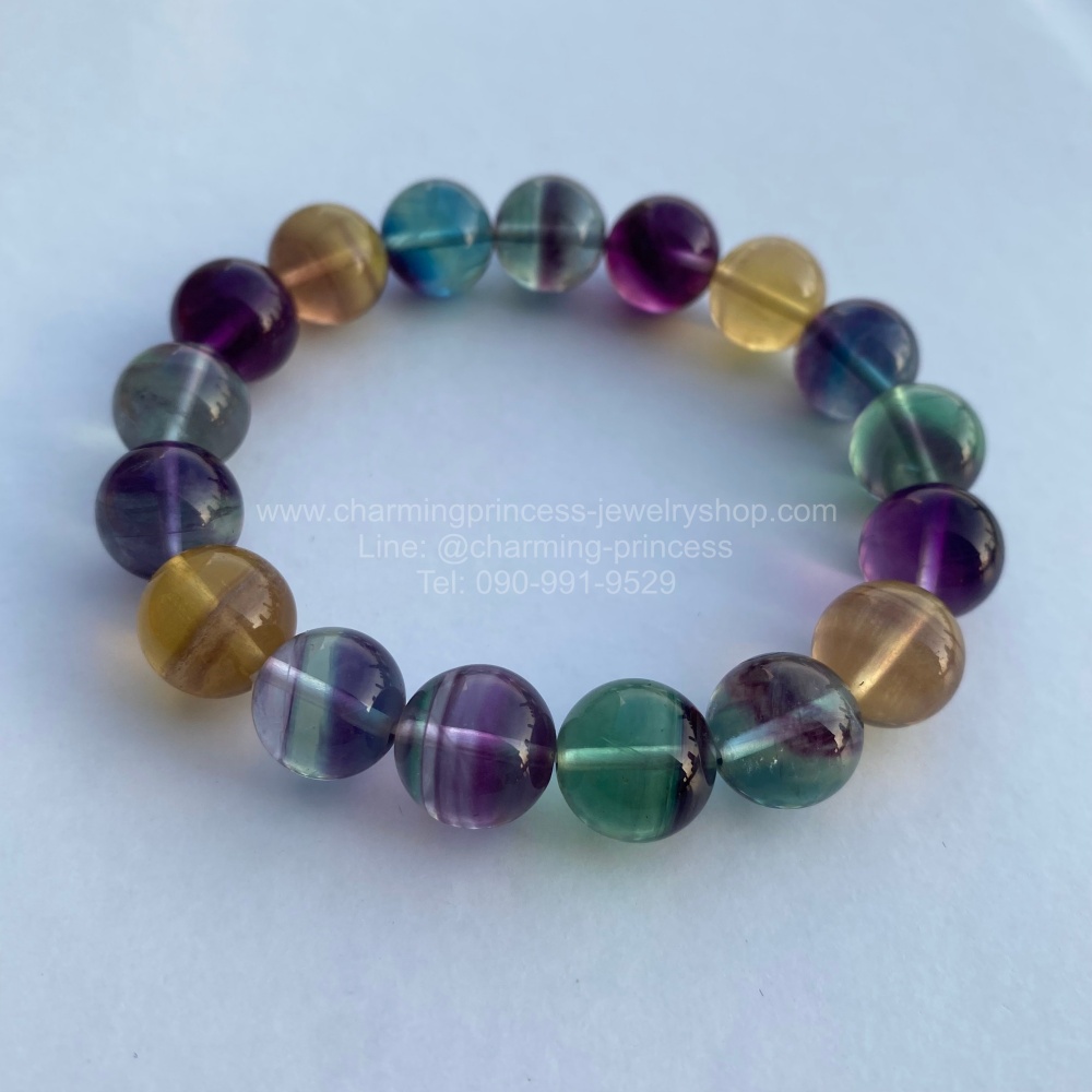 Fluorite ฟลูออไรด์ สีพลาสเทล Pastel 12 มม ครบทุกสี ริ้วสวยงาม ส่งเสริมการทำงานให้มีประสิทธิภาพได้ดียิ่งขึ้น คุณภาพพรีเมี่ยม สีหวานมากค่ะ