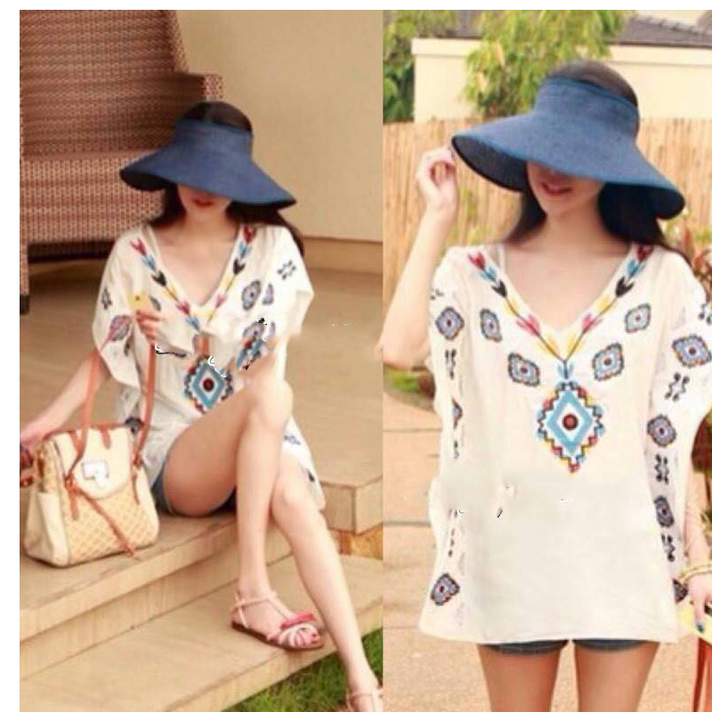 เสื้อโบฮีเมียนลายปักสวยๆ